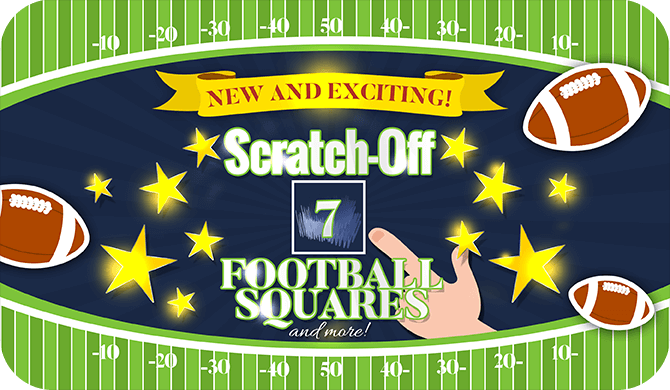 Scratch-Off Football Squares